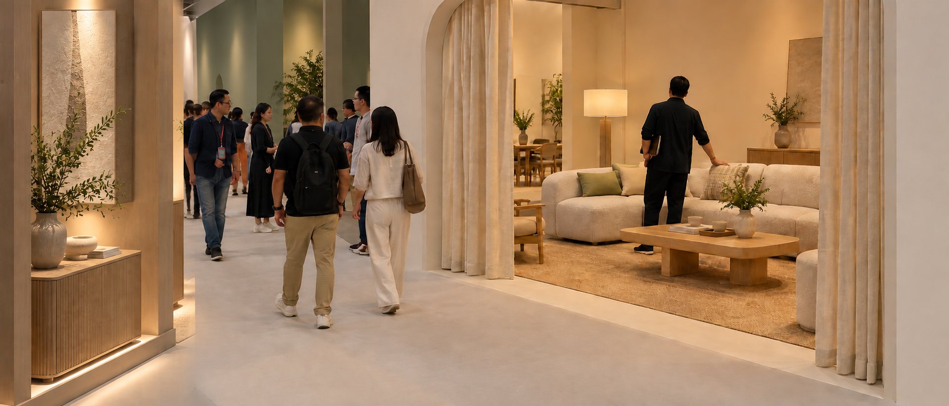 Stand de salon professionnel Asia Connexion